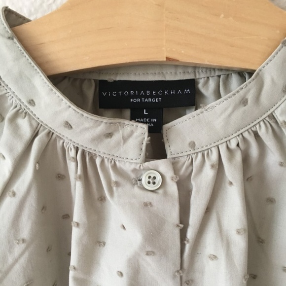 Victoria Beckham For Target Girls Sage Button Up - Picture 7 of 8